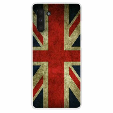 Силіконовий (TPU) чохол Deexe Life Style для Samsung Galaxy Note 10 (N970) - The Union Jack