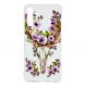 Силиконовый (TPU) чехол Deexe LumiCase для Samsung Galaxy A7 2018 (A750) - Flowered Elk. Фото 1 из 6