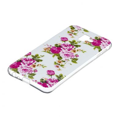 Силіконовий (TPU) чохол Deexe LumiCase для Samsung Galaxy J6+ (J610), Vivid Flowers