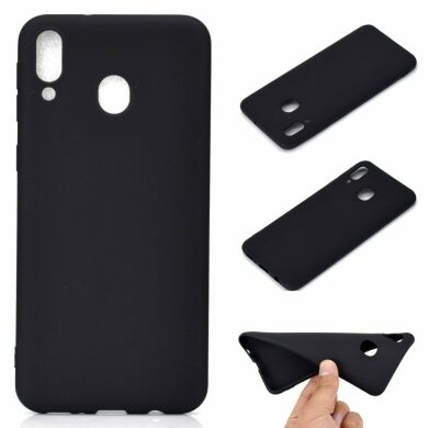 Силіконовий (TPU) чохол Deexe Matte Case для Samsung Galaxy A30 (A305) / A20 (A205) - Black