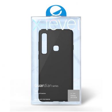 Силіконовий (TPU) чохол X-LEVEL Matte для Samsung Galaxy A9 2018 (A920) - Black