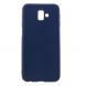 Силиконовый (TPU) чехол Deexe Matte Case для Samsung Galaxy J6+ (J610) - Dark Blue. Фото 1 из 3