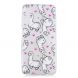 Силиконовый (TPU) чехол Deexe Pretty Glossy для Samsung Galaxy A7 2018 (A750) - Alpacas. Фото 2 из 5