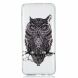 Силіконовий (TPU) чохол Deexe Pretty Glossy для Samsung Galaxy A70 (A705) - Black Owl