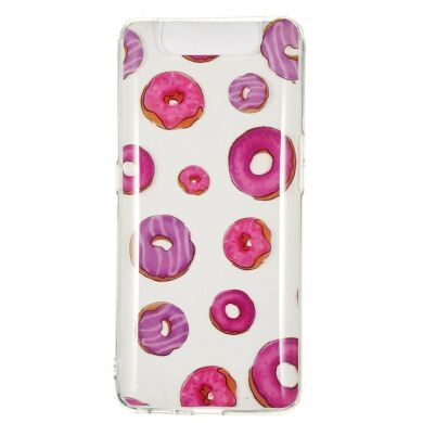 Силіконовий (TPU) чохол Deexe Pretty Glossy для Samsung Galaxy A80 (A805) - Doughnut