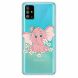 Силиконовый (TPU) чехол Deexe Pretty Glossy для Samsung Galaxy S20 Plus (G985) - Elephant. Фото 1 из 5