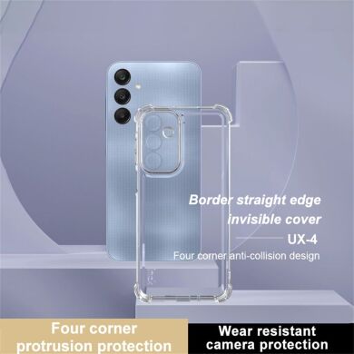 Силиконовый (TPU) чехол IMAK UX-4 Series для Samsung Galaxy A16 (A165) - Transparent