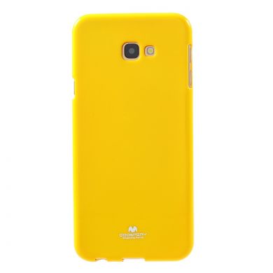 Силіконовий (TPU) чохол MERCURY Glitter Powder для Samsung Galaxy J4+ (J415), Yellow