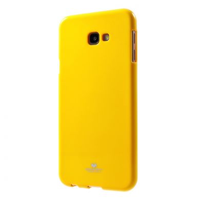 Силіконовий (TPU) чохол MERCURY Glitter Powder для Samsung Galaxy J4+ (J415), Yellow