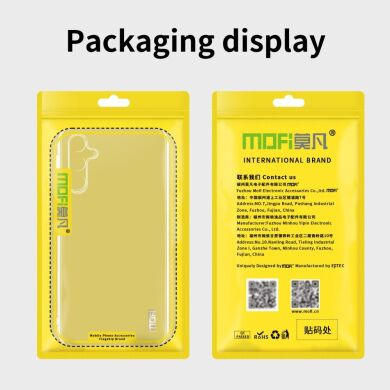 Силиконовый (TPU) чехол MOFI Thin Guard для Samsung Galaxy M35 (M356) - Transparent