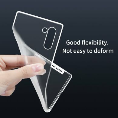 Силиконовый (TPU) чехол NILLKIN Nature для Samsung Galaxy Note 10 (N970) - Transparent