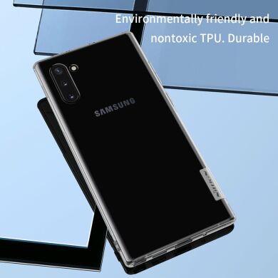 Силиконовый (TPU) чехол NILLKIN Nature для Samsung Galaxy Note 10 (N970) - Transparent