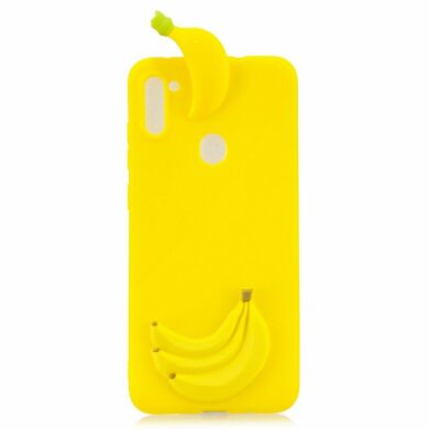 Силіконовий (TPU) чохол UniCase 3D Pattern для Samsung Galaxy A11 (A115) - Banana