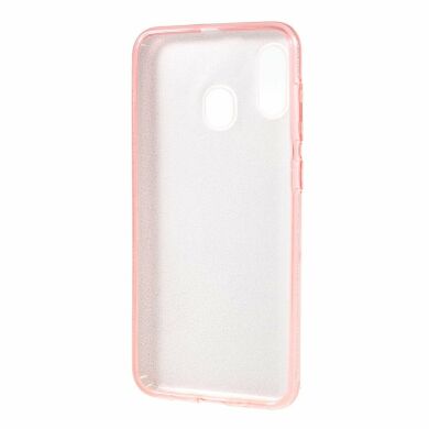 Силіконовий (TPU) чохол UniCase Glitter Cover для Samsung Galaxy A30 (A305) - Pink