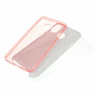 Силіконовий (TPU) чохол UniCase Glitter Cover для Samsung Galaxy A30 (A305) - Pink