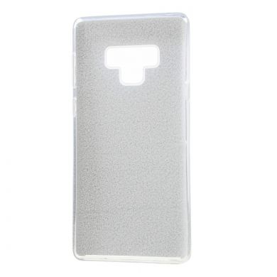 Силиконовый (TPU) чехол UniCase Glitter Cover для Samsung Galaxy Note 9 (N960) - Silver