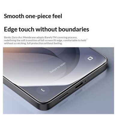 Захисне скло BENKS Zero Arc Series для Samsung Galaxy S26 Ultra (S948) - Black