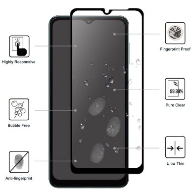 Защитное стекло Deexe 5D Full Glue для Samsung Galaxy A04s (A047) - Black