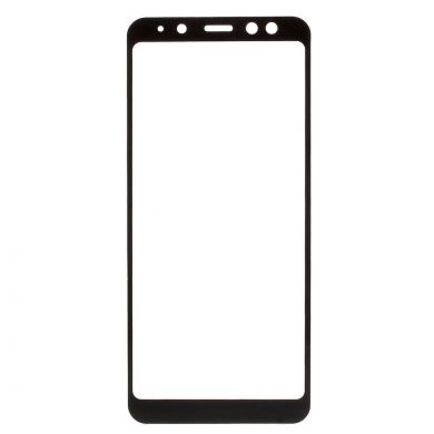 Захисне скло Deexe Full Coverage для Samsung Galaxy A8 (A530) - Black