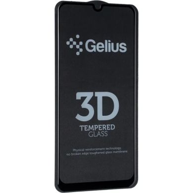 Захисне скло Gelius Pro 3D Full Glue для Samsung Galaxy M30s (M307) + ГЕЛЬ - Black