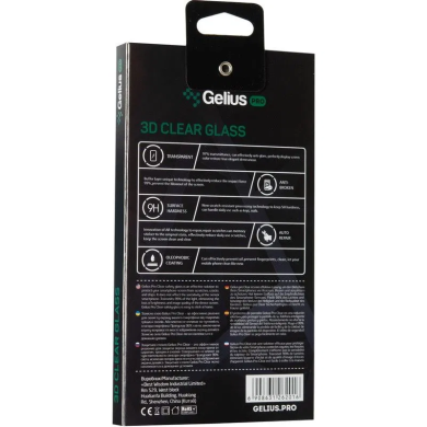 Захисне скло Gelius Pro 3D Full Glue для Samsung Galaxy M30s (M307) + ГЕЛЬ - Black