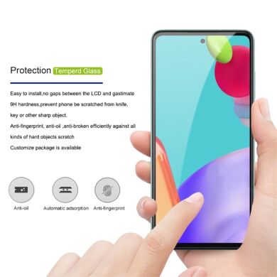 Защитное стекло MOCOLO Full Glue Cover для Samsung Galaxy A52 (A525) / A52s (A528) - Black