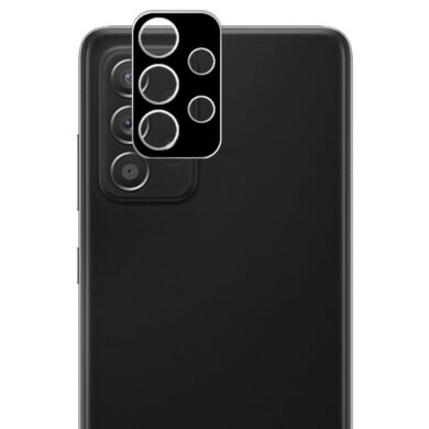 Защитное стекло на камеру AMORUS Black Lens для Samsung Galaxy A33 (A336) - Black