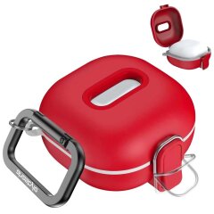 Защитный чехол AHASTYLE WG128 для Samsung Galaxy Buds Live / Buds Pro / Buds 2 / Buds 2 Pro / Buds FE - Red