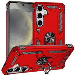 Захисний чохол Deexe Armor Case для Samsung Galaxy S25 (S931) - Red