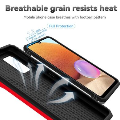Защитный чехол Deexe Armor Shield для Samsung Galaxy A32 (А325) - Blue