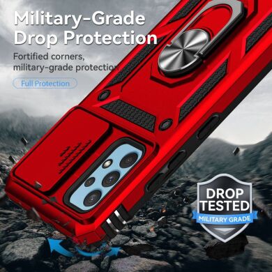 Защитный чехол Deexe Armor Shield для Samsung Galaxy A32 (А325) - Blue