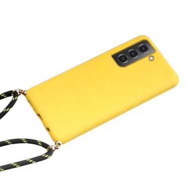 Защитный чехол Deexe Astra Case для Samsung Galaxy S22 - Yellow