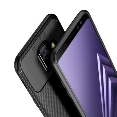 Защитный чехол Deexe Fusion для Samsung Galaxy A6 2018 (A600) - Black