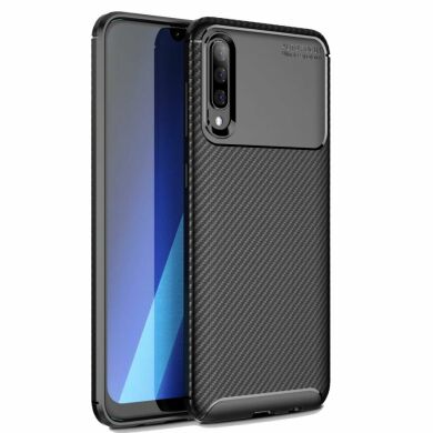Защитный чехол Deexe Fusion для Samsung Galaxy A70 (A705) - Black