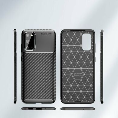 Защитный чехол Deexe Fusion для Samsung Galaxy S20 (G980) - Black