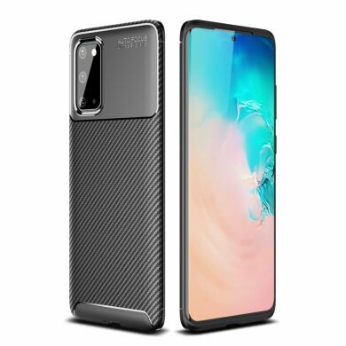 Захисний чохол Deexe Fusion для Samsung Galaxy S20 (G980) - Black