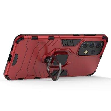 Защитный чехол Deexe Hybrid Case для Samsung Galaxy A33 - Red