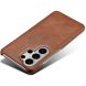 Захисний чохол Deexe Leather Back Cover для Samsung Galaxy S26 Ultra - Brown