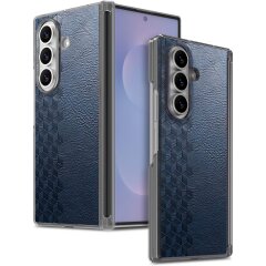 Захисний чохол Deexe Rhombus Case для Samsung Galaxy Fold 8 Ultra - Blue