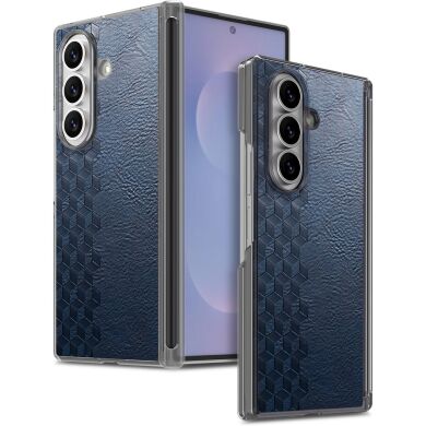 Захисний чохол Deexe Rhombus Case для Samsung Galaxy Fold 8 Ultra - Blue