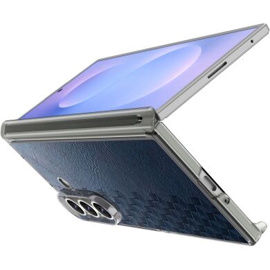 Захисний чохол Deexe Rhombus Case для Samsung Galaxy Fold 8 Ultra - Blue