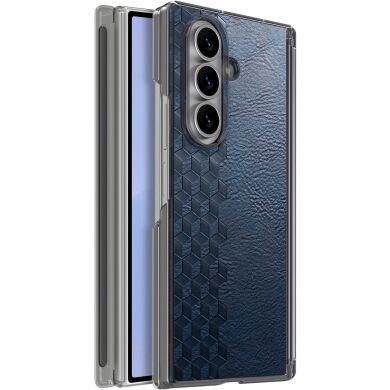 Захисний чохол Deexe Rhombus Case для Samsung Galaxy Fold 8 Ultra - Blue