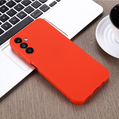 Защитный чехол Deexe Silicone Case для Samsung Galaxy A14 (А145) - Red