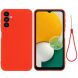 Защитный чехол Deexe Silicone Case для Samsung Galaxy A14 (А145) - Red. Фото 2 из 7