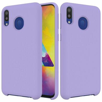 Защитный чехол Deexe Silicone Case для Samsung Galaxy M20 (M205) - Purple
