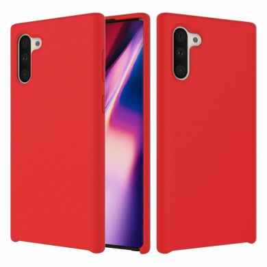 Захисний чохол Deexe Silicone Case для Samsung Galaxy Note 10 (N970) - Red