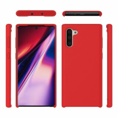 Захисний чохол Deexe Silicone Case для Samsung Galaxy Note 10 (N970) - Red