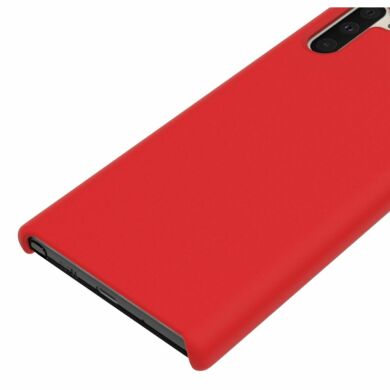Захисний чохол Deexe Silicone Case для Samsung Galaxy Note 10 (N970) - Red
