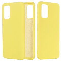 Захисний чохол Deexe Silicone Case для Samsung Galaxy Note 20 - Yellow