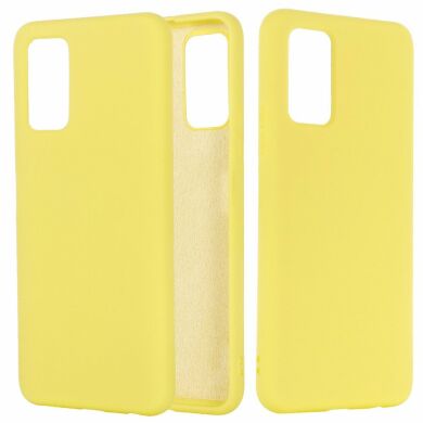 Защитный чехол Deexe Silicone Case для Samsung Galaxy Note 20 (N980) - Yellow